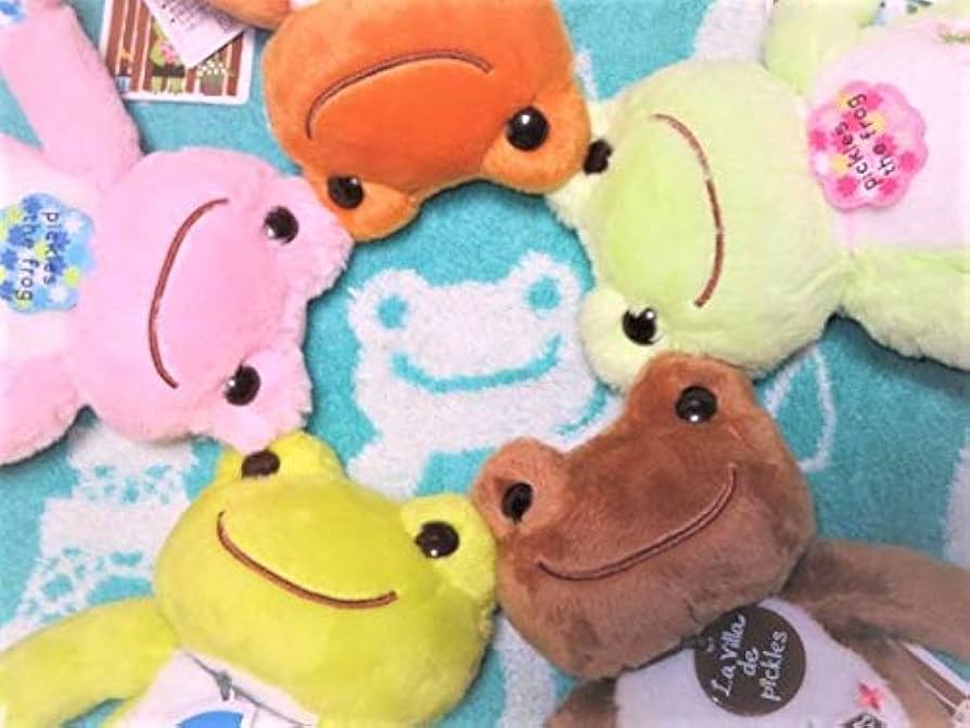 Amazon.co.jp: かえるのピクルス ビーンドール5体 ピクルス戦隊
